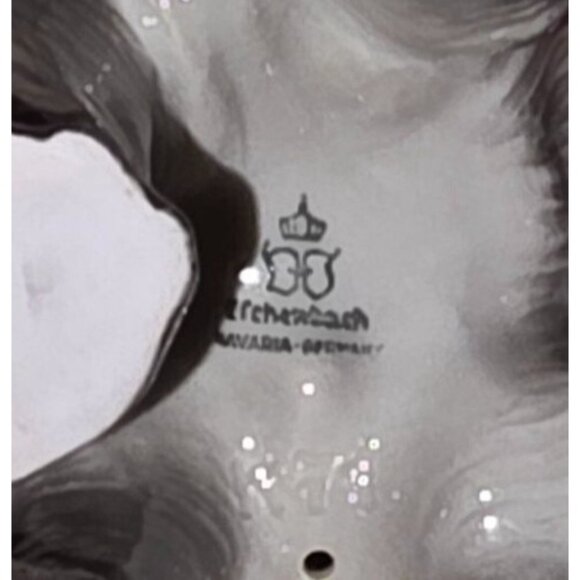 Efchenbach Bavaria Elephant Figurine Germany Porcelain 5" Rare Collectible - Picture 4 of 16